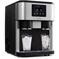Los mejores  - Klarstein Eiszeit Crush - Máquina de hielos 3 en 1- Cubitos- Hielo picado- Agua helada- 2 tamaños de cubitos- 15-18 kg…